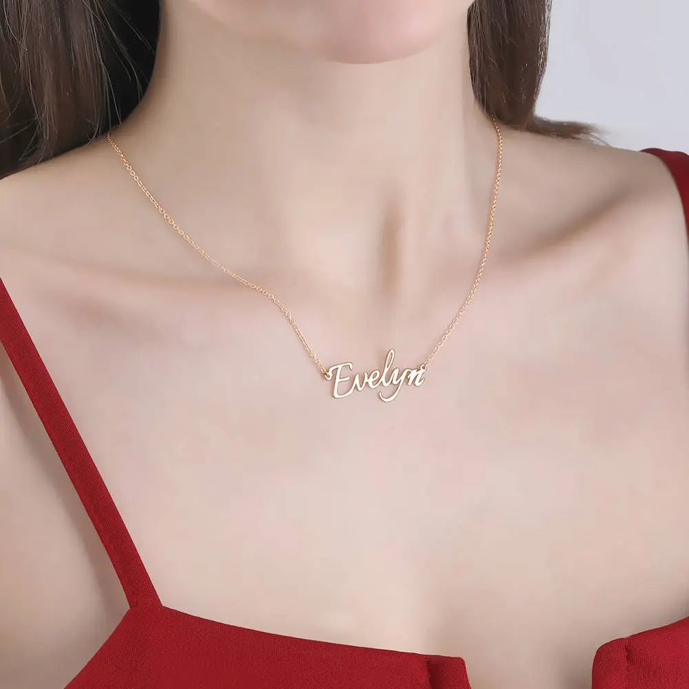 Collier prénom personnalisé